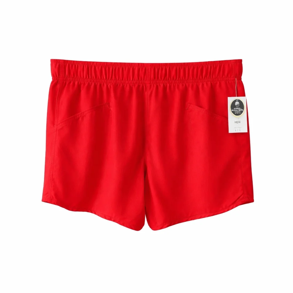 Athletic Works XXL (20) Bright Red Running Shorts DriWorks Moisture Wicking Pock - Picture 2 of 11